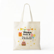 Estilo Crayon editable - Fiesta arcoiris 1 a 8 Y.O