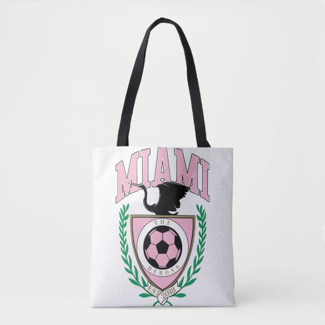 Bolso De Tela Estilo de diversidad de fútbol de Miami (Anverso)