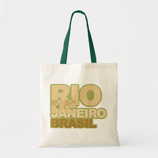 Bolso De Tela Estilo de fuente de Río (Frente)