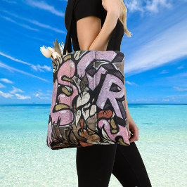 Bolso De Tela Estilo de graffiti urbano