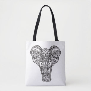 Bolso De Tela Estilo decorativo 2 del elefante