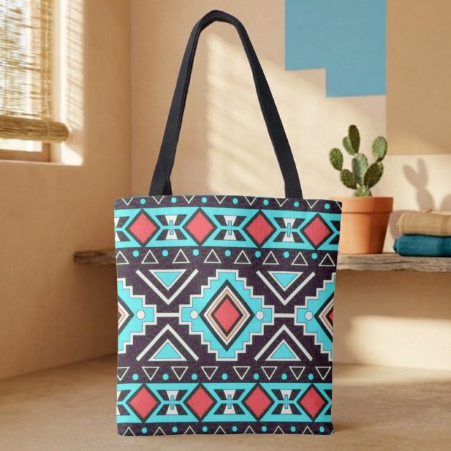 Bolso De Tela Estilo Diamantes del Sudoeste Moderno (Subido por el creador)