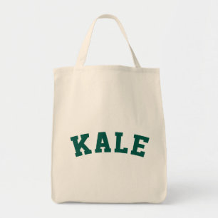 Bolso De Tela Estilo divertido del vegano de la col rizada