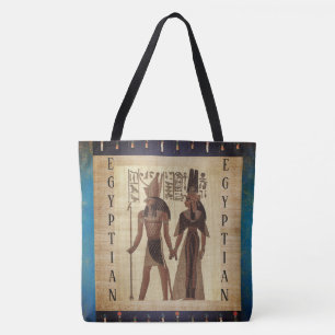 Bolso De Tela Estilo egipcio, Tote vintage