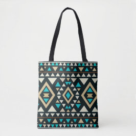Bolso De Tela Estilo Geométrico Moderno del Suroeste