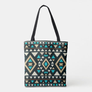 Bolso De Tela Estilo Geométrico Moderno del Suroeste