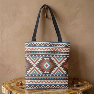 Bolso De Tela Estilo Geométrico Moderno del Suroeste