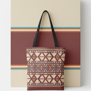 Bolso De Tela Estilo geométrico moderno del suroeste