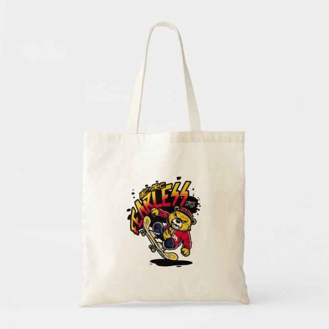 Bolso De Tela Estilo libre de tablero de esquí (Frente)