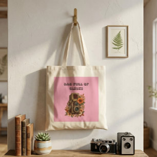 Bolso De Tela Estilo minimalista elegante de cámara moderna para
