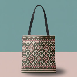Bolso De Tela Estilo moderno geométrico del suroeste