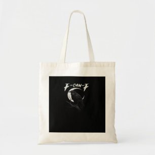 Bolso De Tela Estilo Retro Clásico del Cuervo Divertido