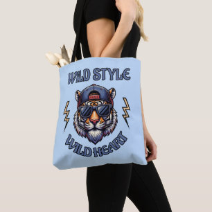 Bolso De Tela Estilo salvaje, corazón salvaje 1