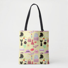 Bolso De Tela Estilo Totalmente Glamuroso