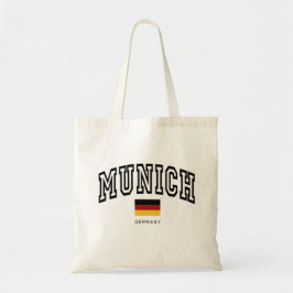 Bolso De Tela Estilo Universitario Vintage Múnich Alemania