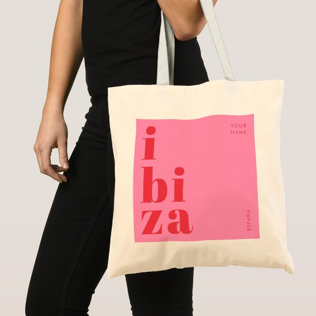 Bolso De Tela Estiloso recuerdo de Ibiza España (Subido por el creador)
