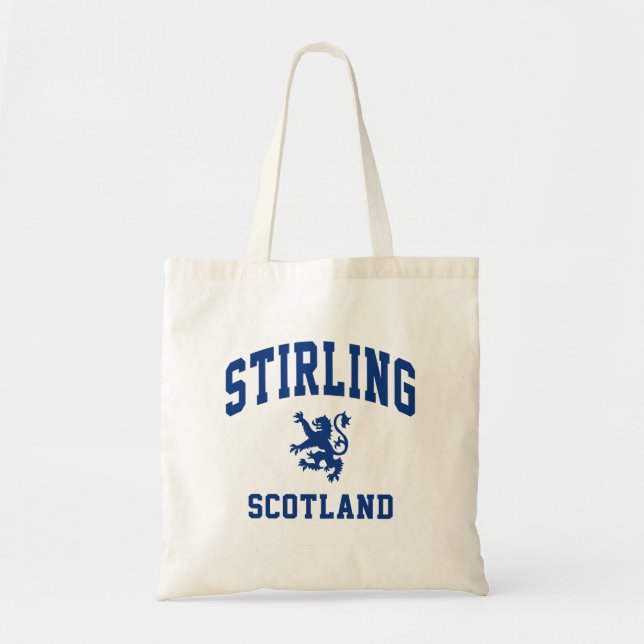 Bolso De Tela Estiriling Escocés (Frente)