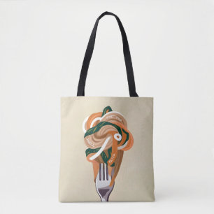Bolso De Tela Esto también debe ser pasta