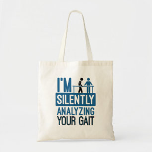 Bolso De Tela Estoy analizando silenciosamente su terapia física