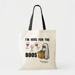 Bolso De Tela Estoy aquí por el Fantasma divertida de Halloween