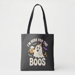 Bolso De Tela Estoy Aquí por los Boos divertido Halloween