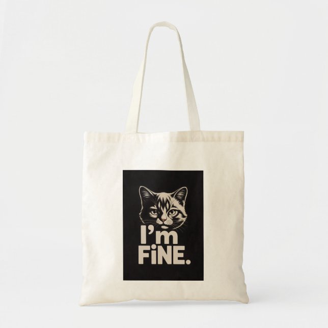 Bolso De Tela estoy bien (Frente)