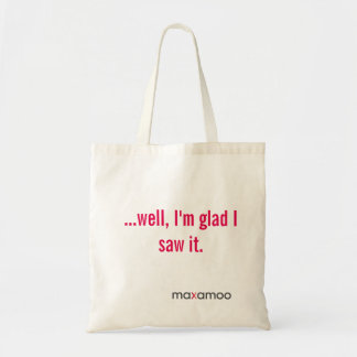 Bolso De Tela Estoy bien alegre yo lo vi tote