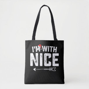 Bolso De Tela Estoy con bonitas parejas de Navidad que combinan