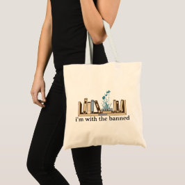 Bolso De Tela Estoy con los libros prohibidos - Divertidos