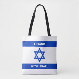 Bolso De Tela Estoy de acuerdo con el texto de Israel personaliz