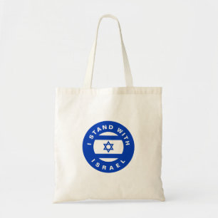 Bolso De Tela Estoy de acuerdo con el texto y la bandera persona