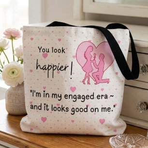 Bolso De Tela Estoy en mi era de compromiso y me queda bien