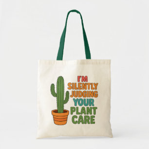 Bolso De Tela Estoy Juzgando Silenciosamente el Cuidado de tus P