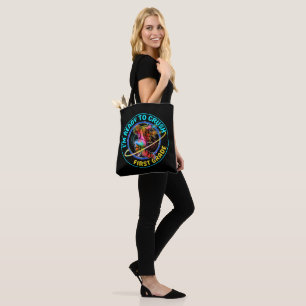 Bolso De Tela Estoy listo para aplastar el primer grado