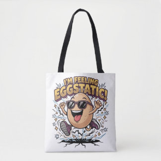 Bolso De Tela Estoy sintiendo huevoxtático – Dibujo animado dive