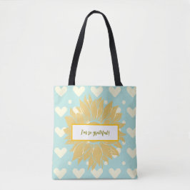 Bolso De Tela Estoy tan agradecido por que personalizes.