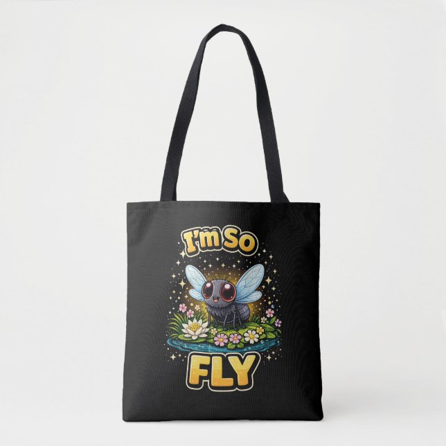 Bolso De Tela Estoy Tan Genial (Anverso)