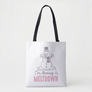 Bolso De Tela Estoy teniendo un colapso - Gracioso diseño de Sno