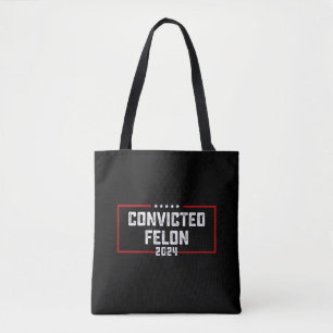 Bolso De Tela Estoy votando por el delincuente convicto Pro Trum