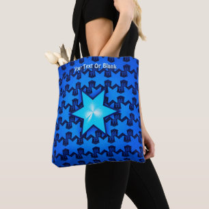 Bolso De Tela Estrella central