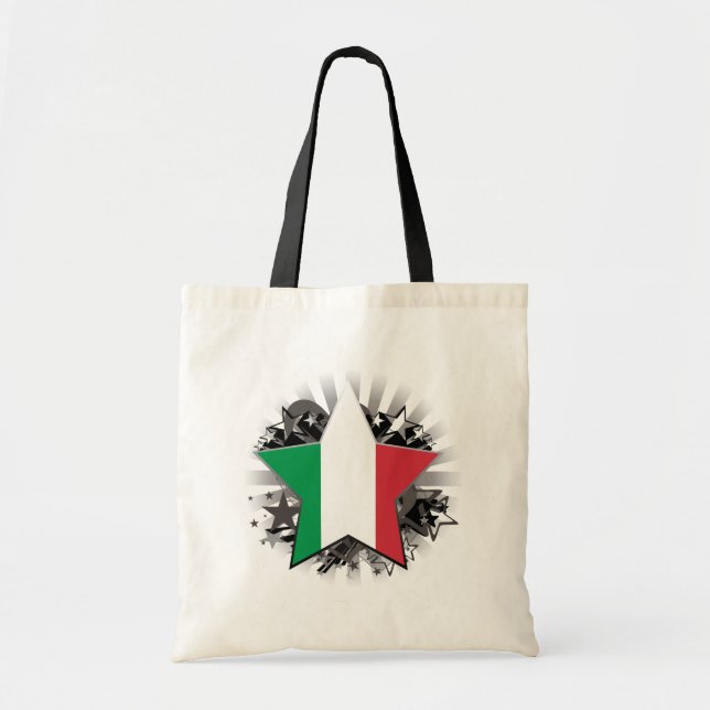 Bolso De Tela Estrella de Italia (Frente)