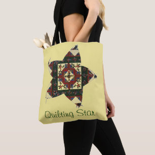 Bolso De Tela Estrella de la Inclinación
