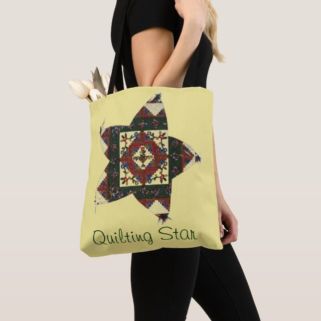 Bolso De Tela Estrella de la Inclinación (Detalle)