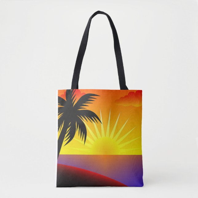 Bolso De Tela Estrella de la isla (Anverso)