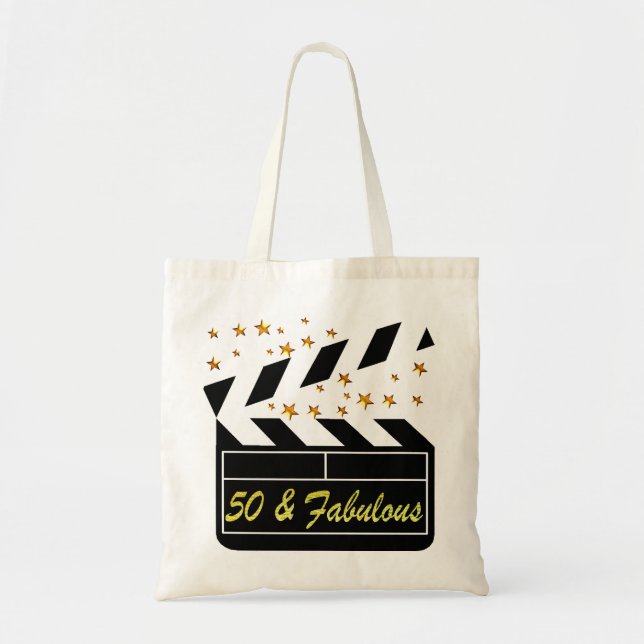 BOLSO DE TELA ESTRELLA DE PELÍCULA DE 50 AÑOS (Frente)