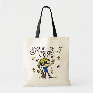 Bolso De Tela Estrella de rock de Blond Boy