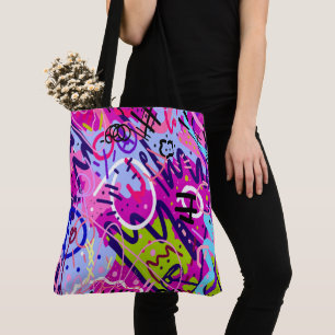 Bolso De Tela Estrella de salida: arte abstracto