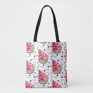 Bolso De Tela Estrella de sandía 