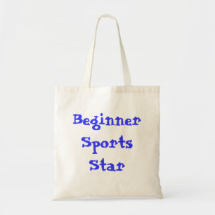 Bolso De Tela Estrella Deportiva Principiante Niños