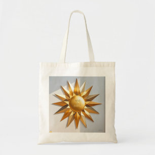 Bolso De Tela Estrella dorada de ascenso y brillo